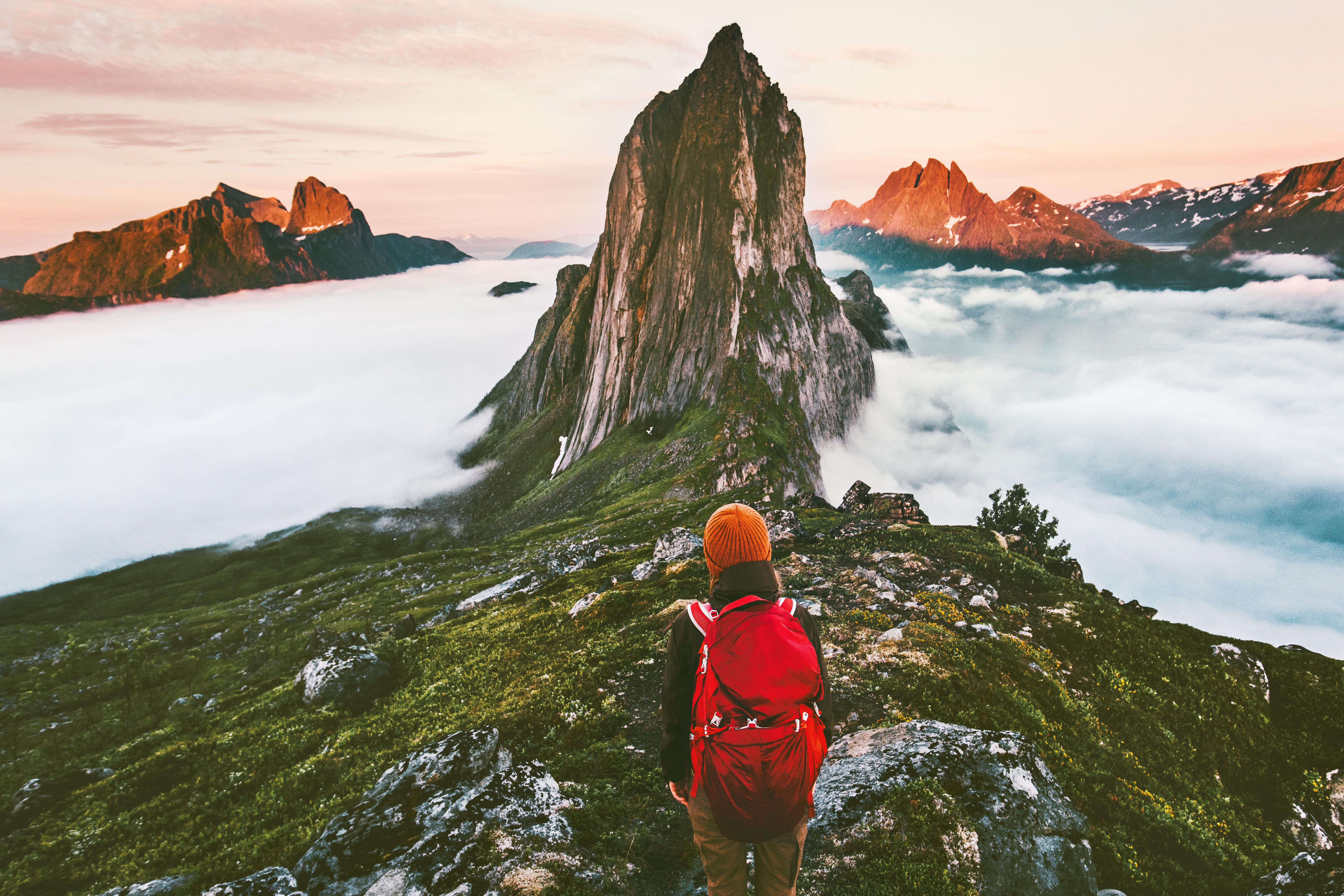 Segla mountain in Norway.