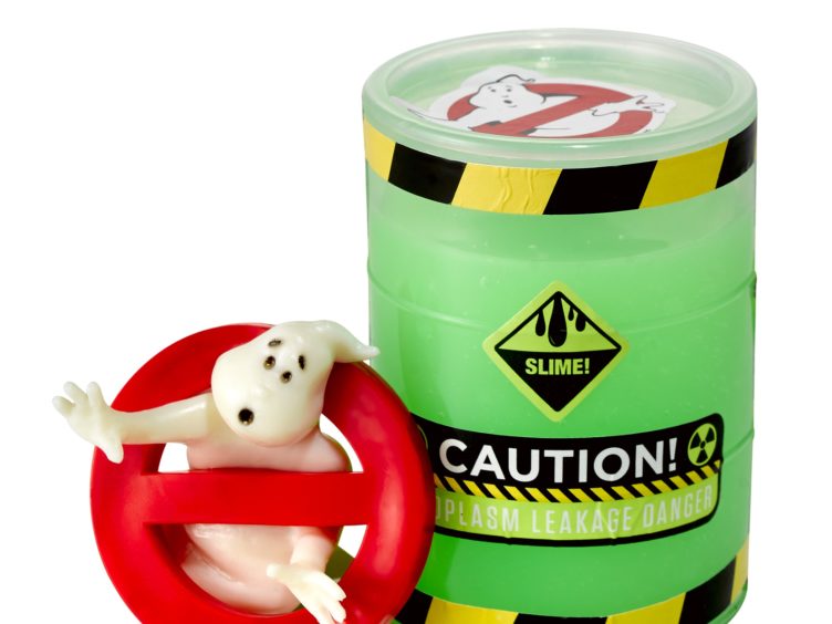 HGL’s Ghostbusters slime, as Which? tested 13 products from a range of high street and online retailers and found five failed the EU safety standard limit for boron in toys (Which?/PA)
