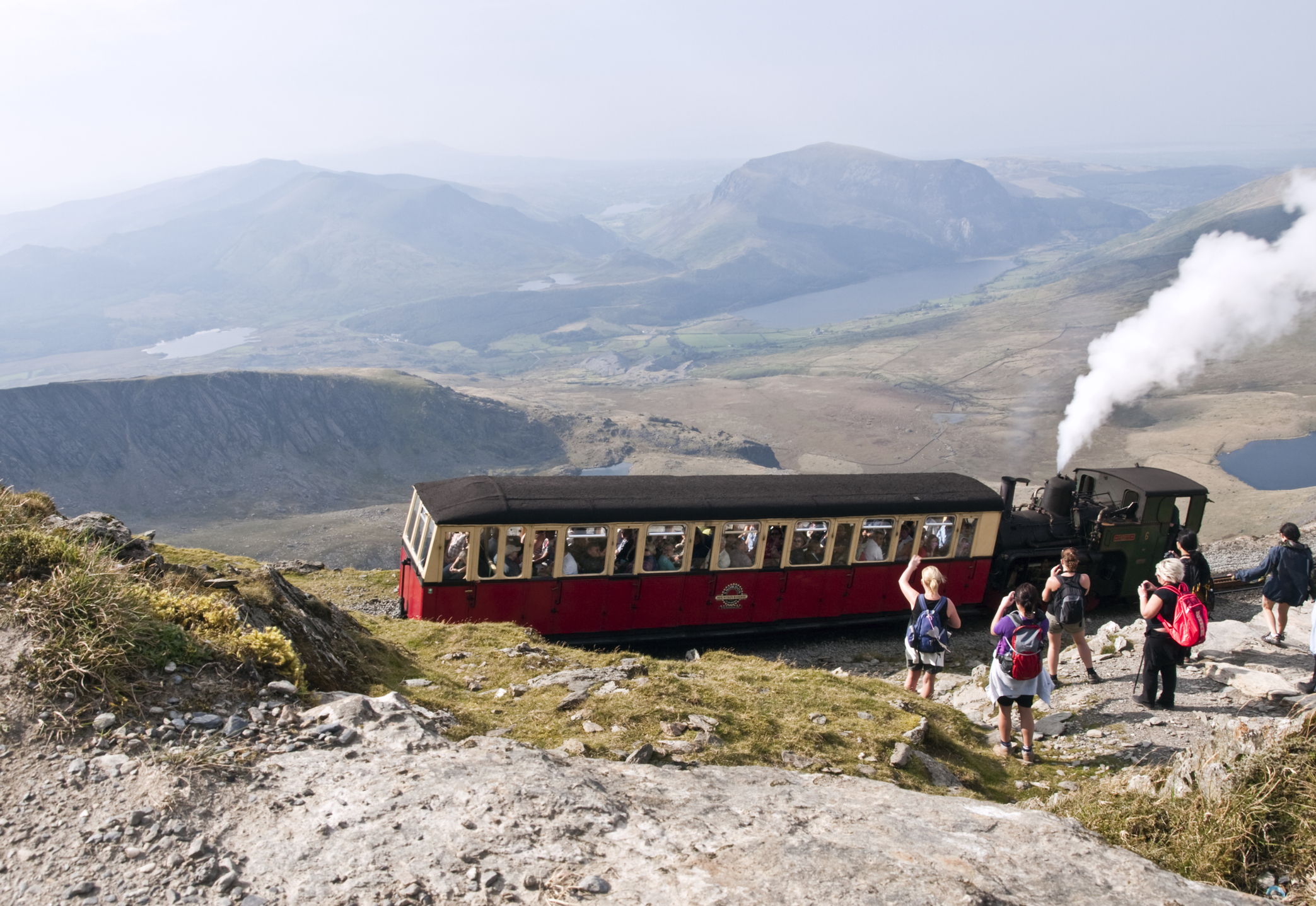 Mount Snowdon, North Wales.