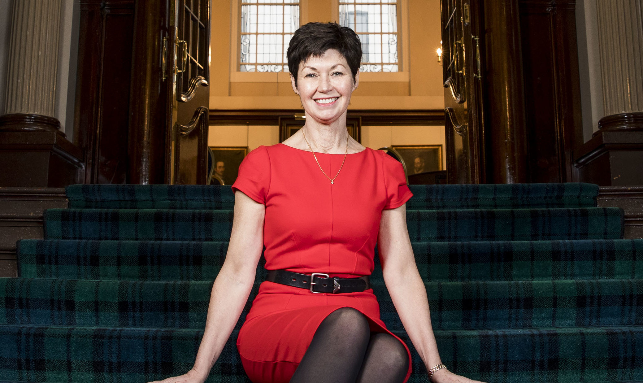 Jackie Taylor in the Royal College where she is first female president (Andrew Cawley / DC Thomson)