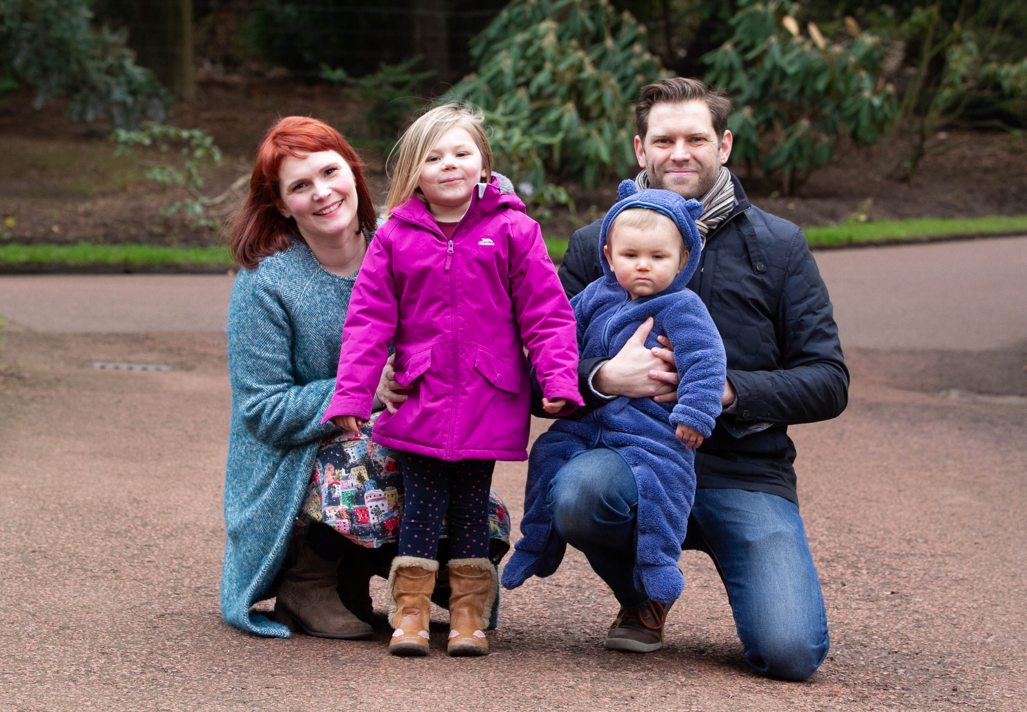 Gemma and Paul Skelding, who had three miscarriages in two years, with Marin and Odin (Chris Austin / DCT Media)