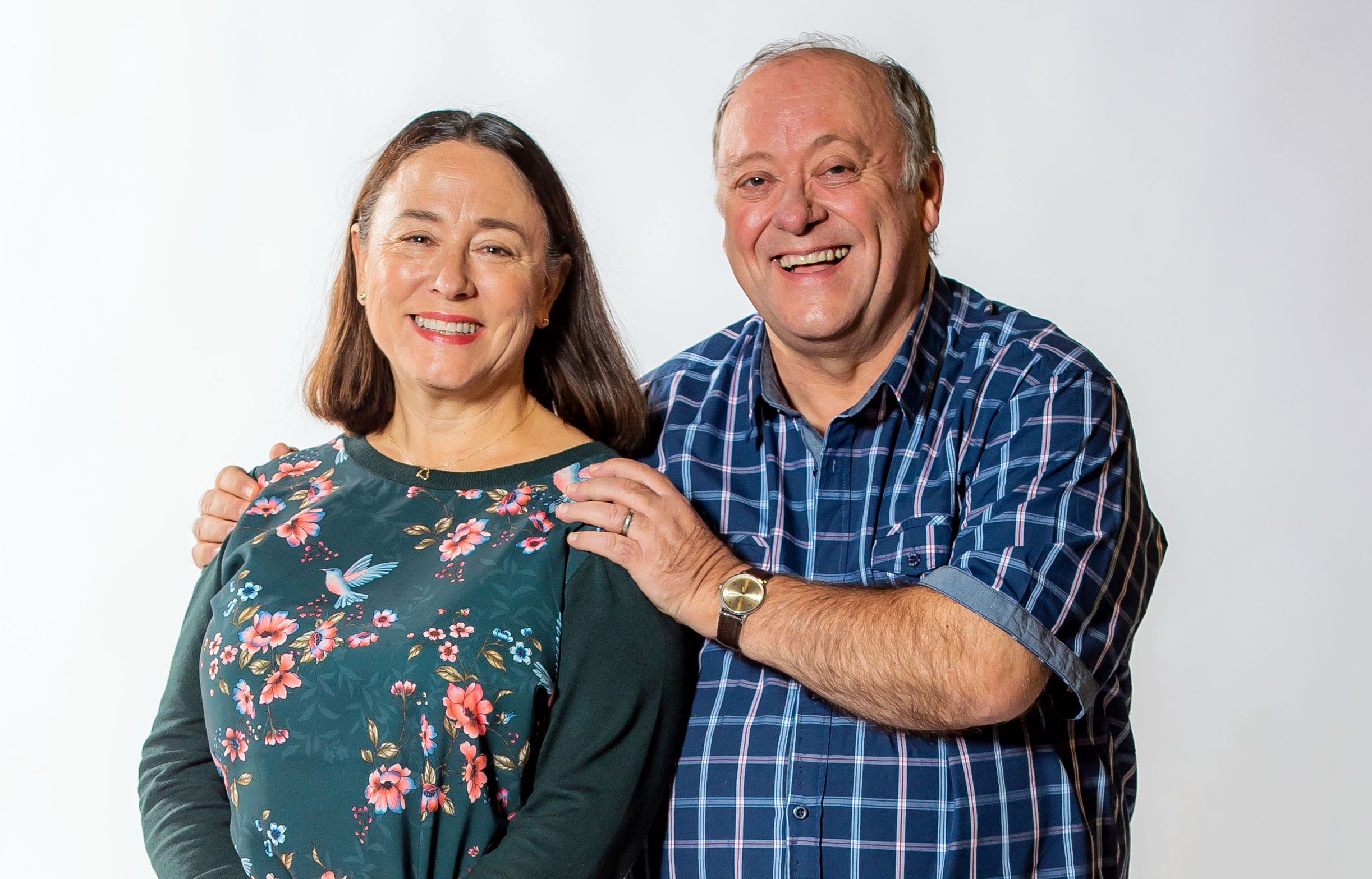 Alex Norton and Arabella Weir in Two Doors Down (Alan Peebles / BBC)