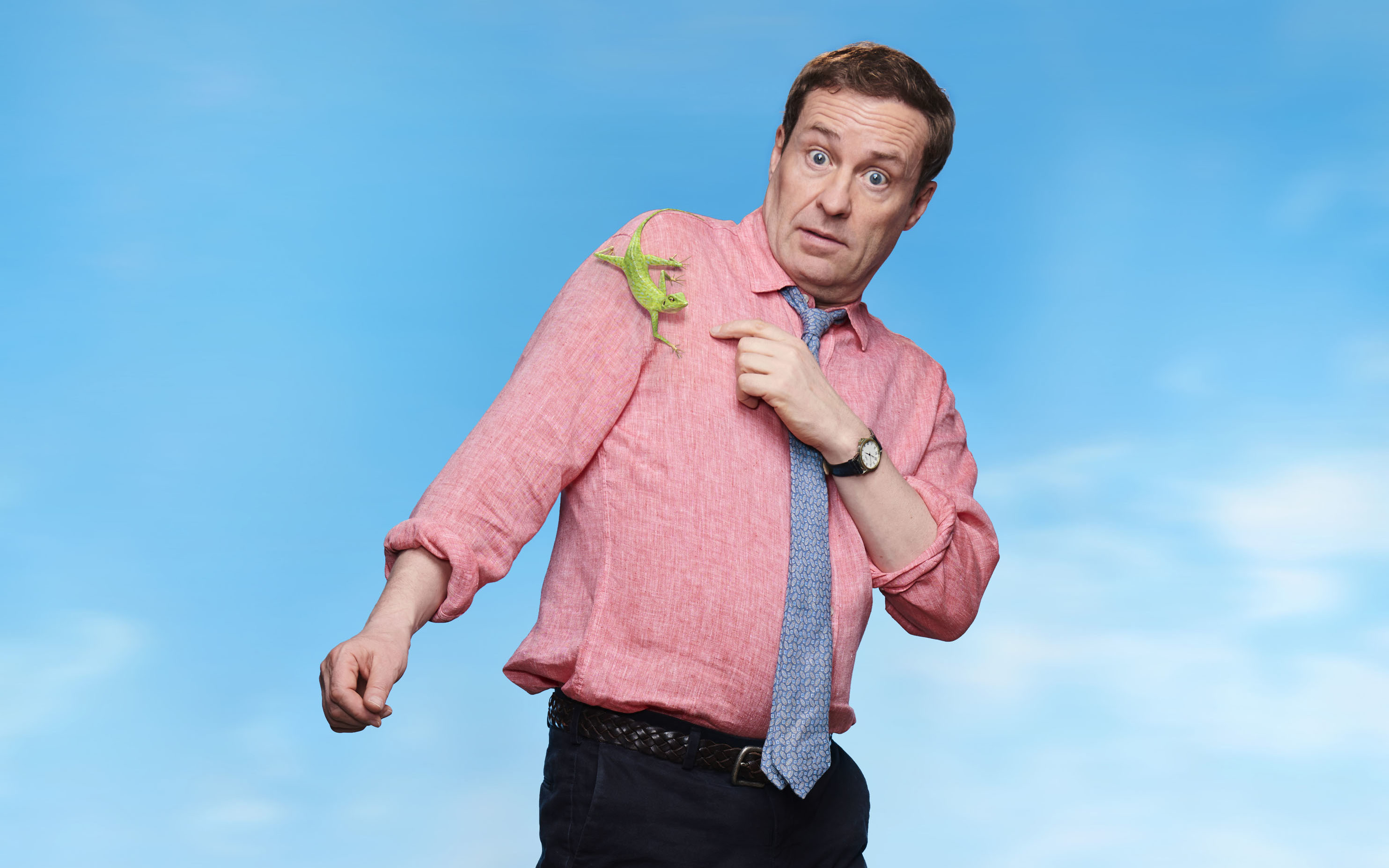 Ardal O'Hanlon in Death In Paradise 
(Red Planet Pictures / Denis Guyenon)