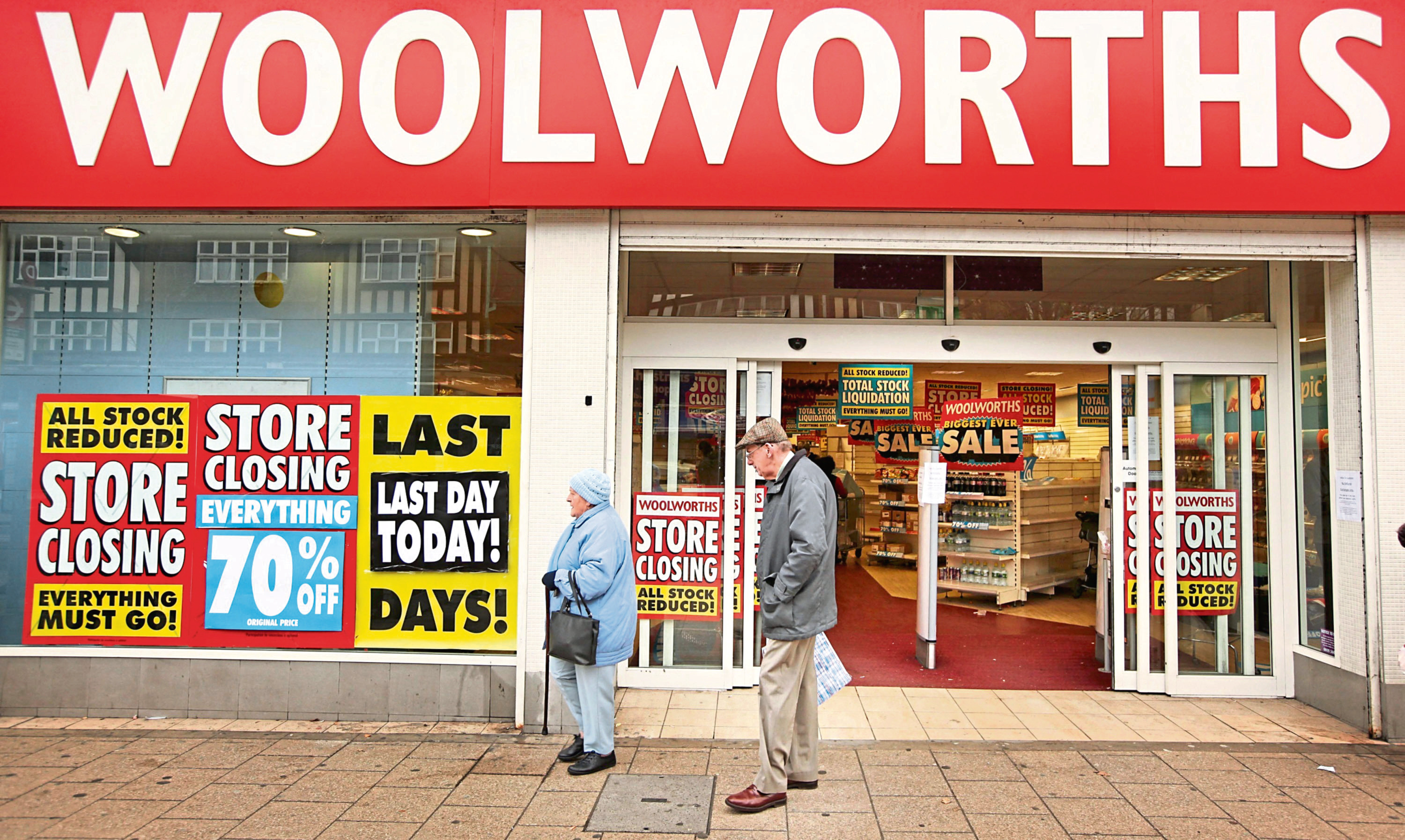 The famous chain ceased trading a decade ago (Peter Macdiarmid/Getty Images)