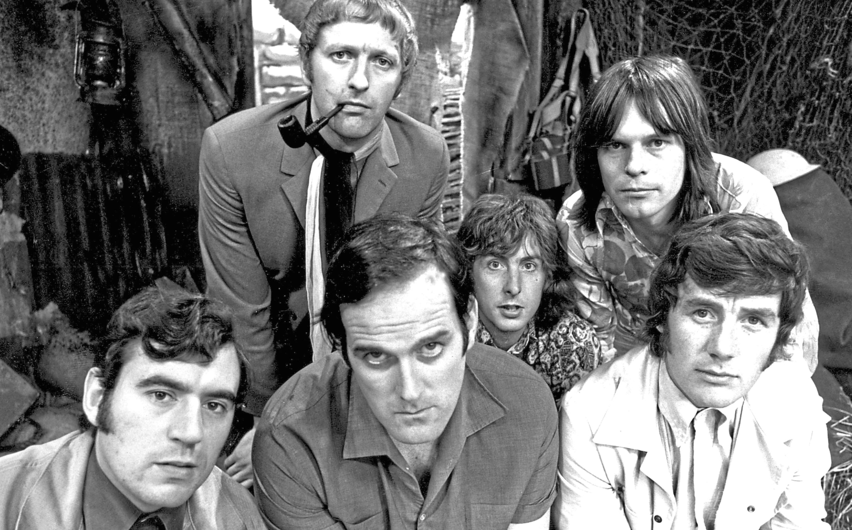 The Pythons, Terry Jones, Graham Chapman, John Cleese, Eric Idle, Terry Gilliam and Michael Palin (Allstar/BBC)