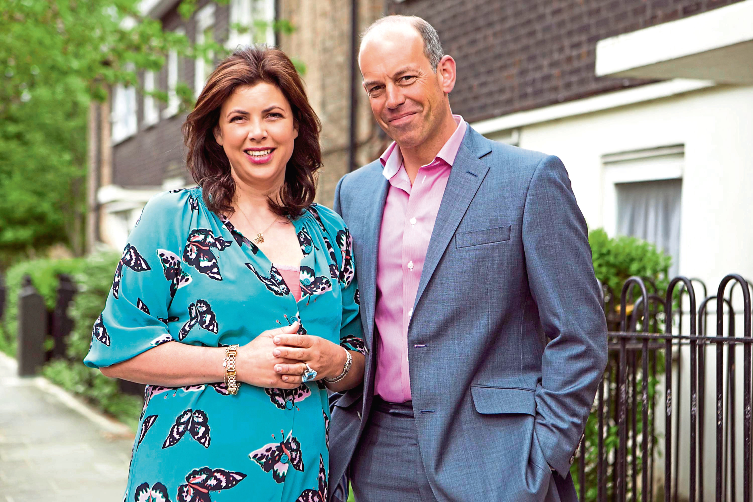 Home expert Phil Spencer with TV sidekick Kirstie Allsopp