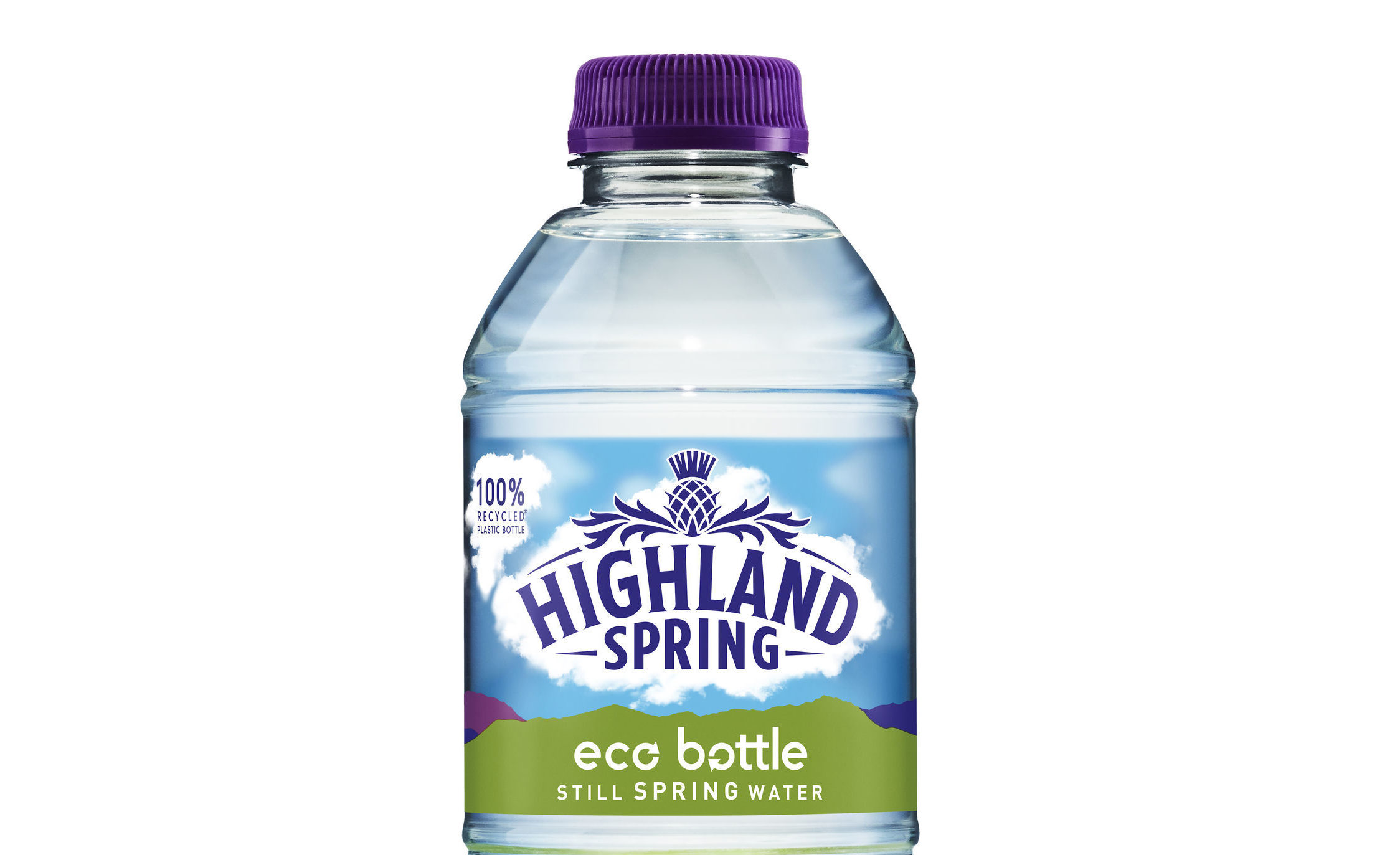 Highland Spring eco bottle (Highland Spring/PA Wire)