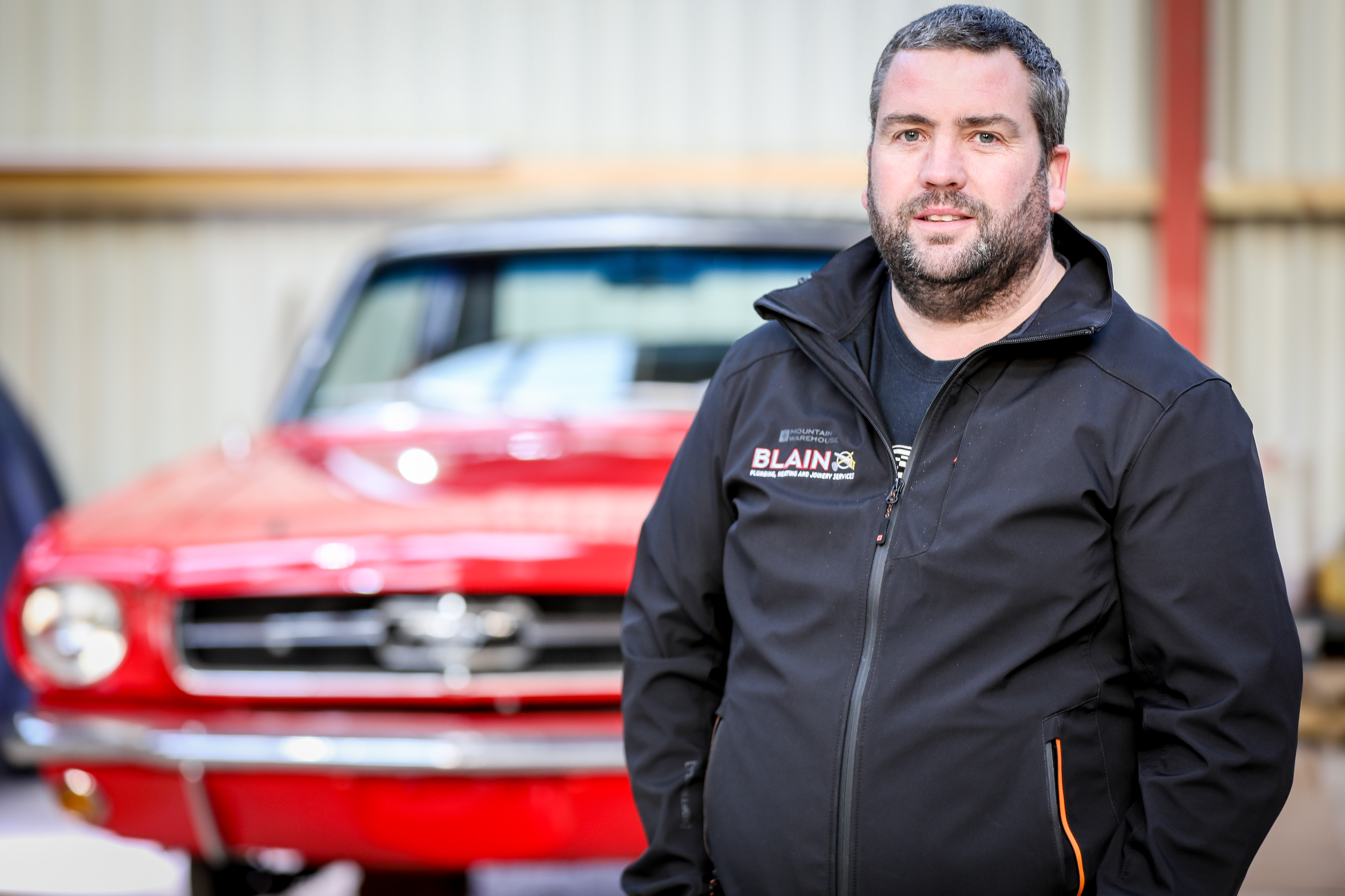 John Blain got quite a surprise when working on the Mustang (Kris Miller / DCT Media)