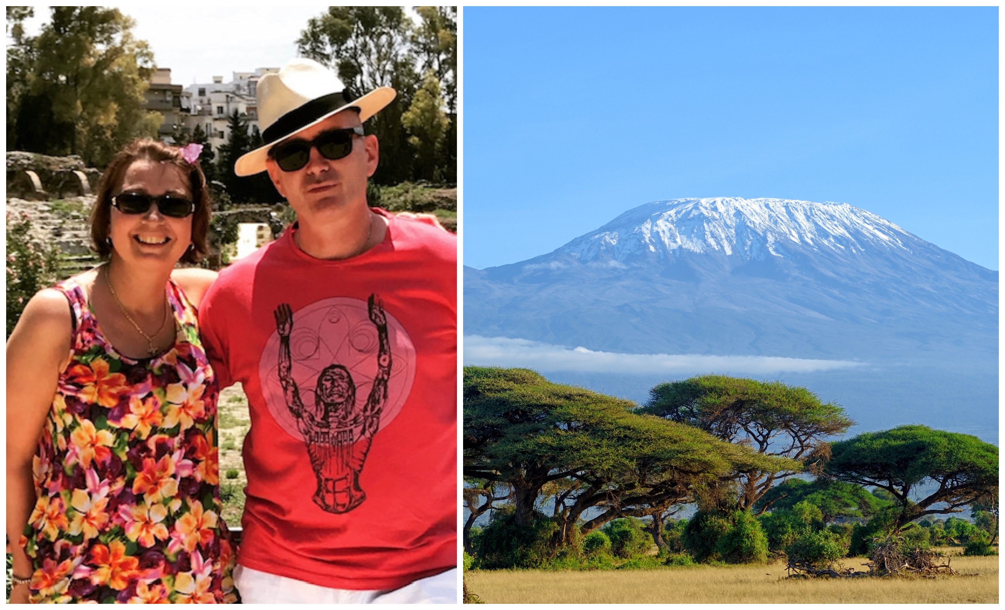 Varry and Jonny Lavin are raising money for TB Alert, with Jonny set to scale Kilimanjaro