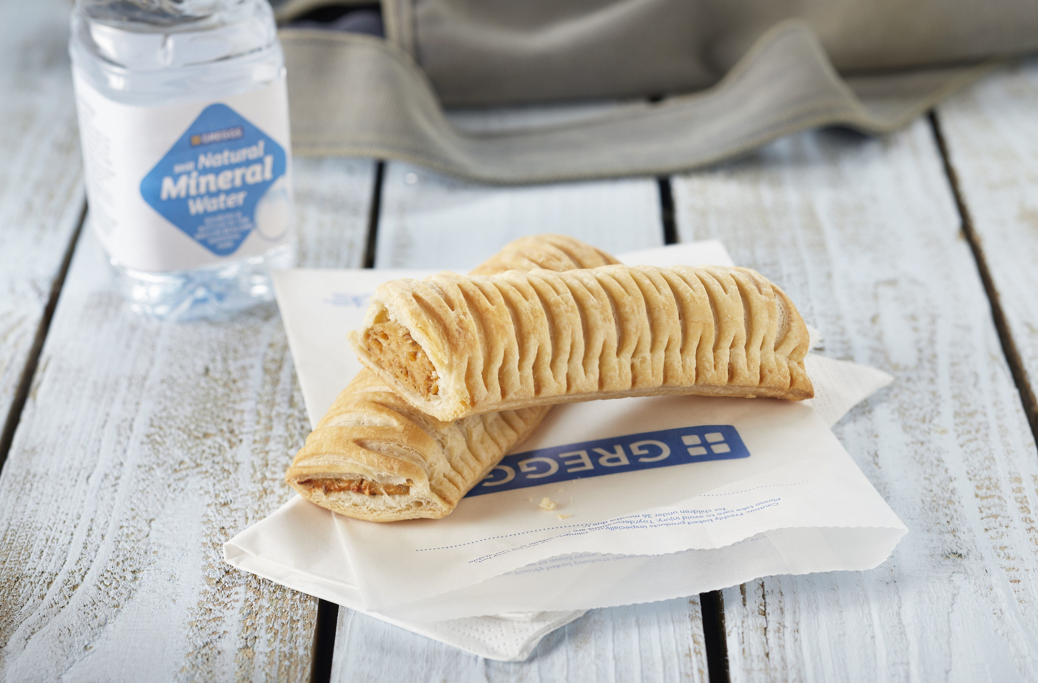 Greggs' new vegan sausage roll which will go on sale from Thursday (Greggs/PA Wire)