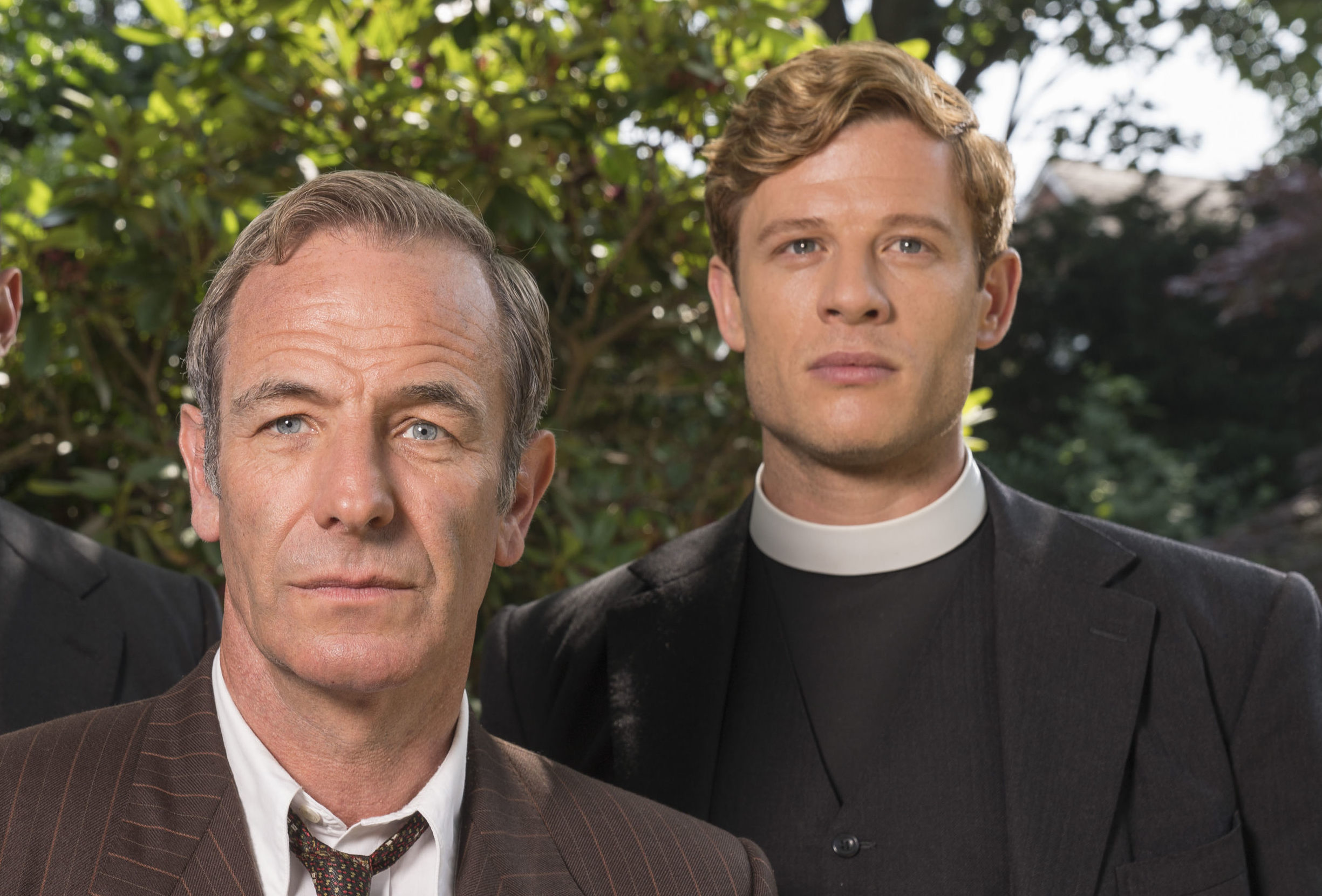Robson Green with James Norton in Grantchester (ITV/Kudos)
