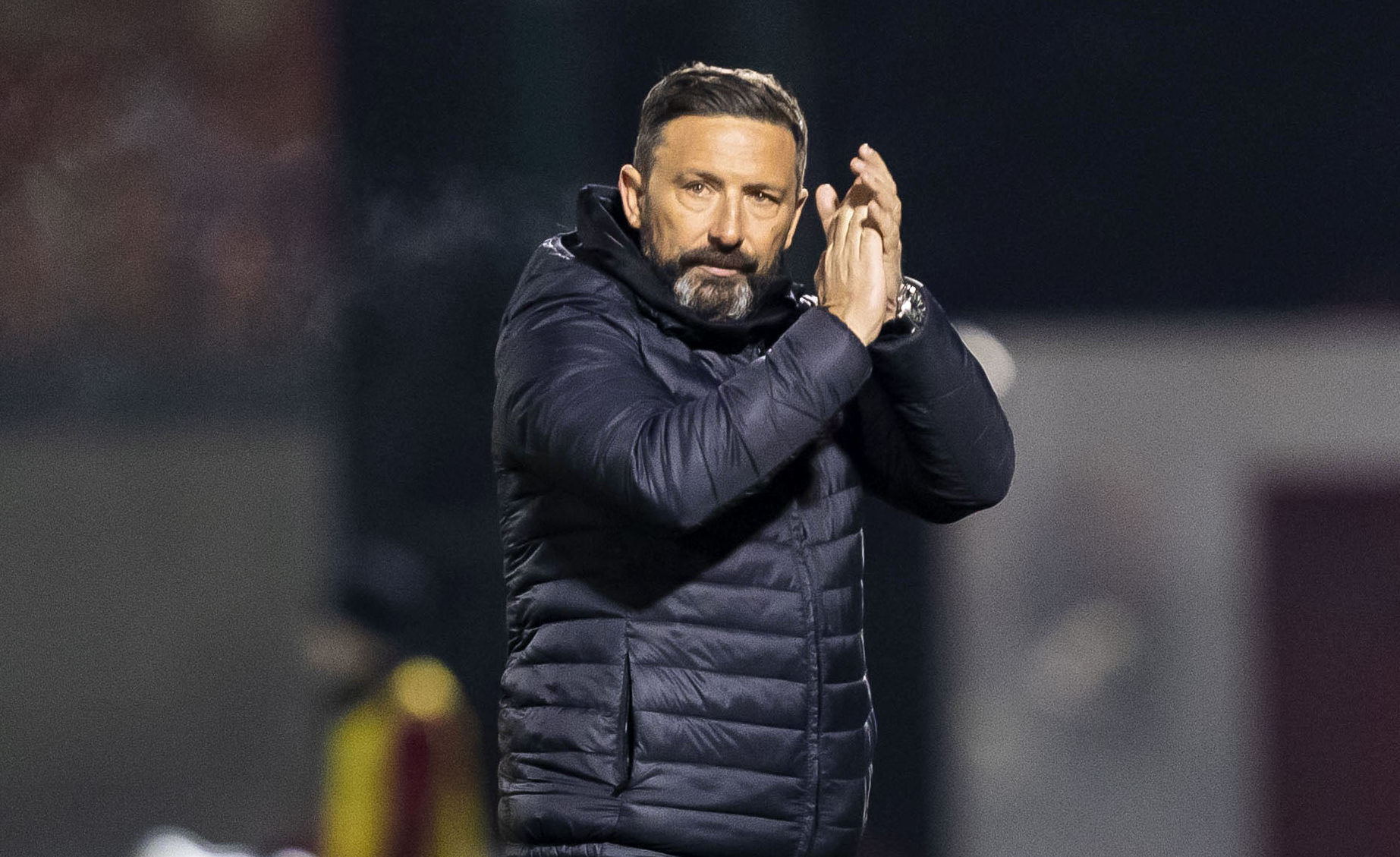 Aberdeen manager Derek McInnes (SNS Group / Roddy Scott)