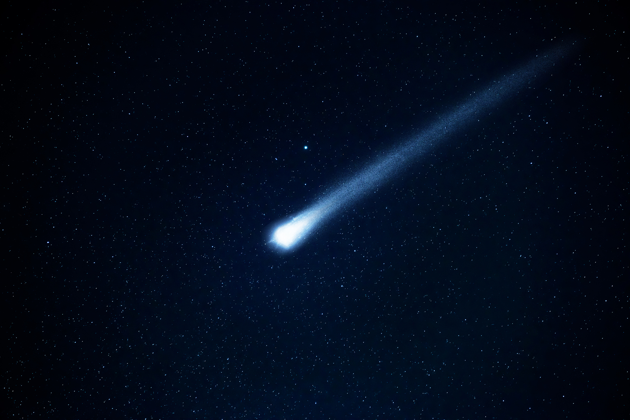 A meteor similar to the one spotted in Shetland. (iStock).