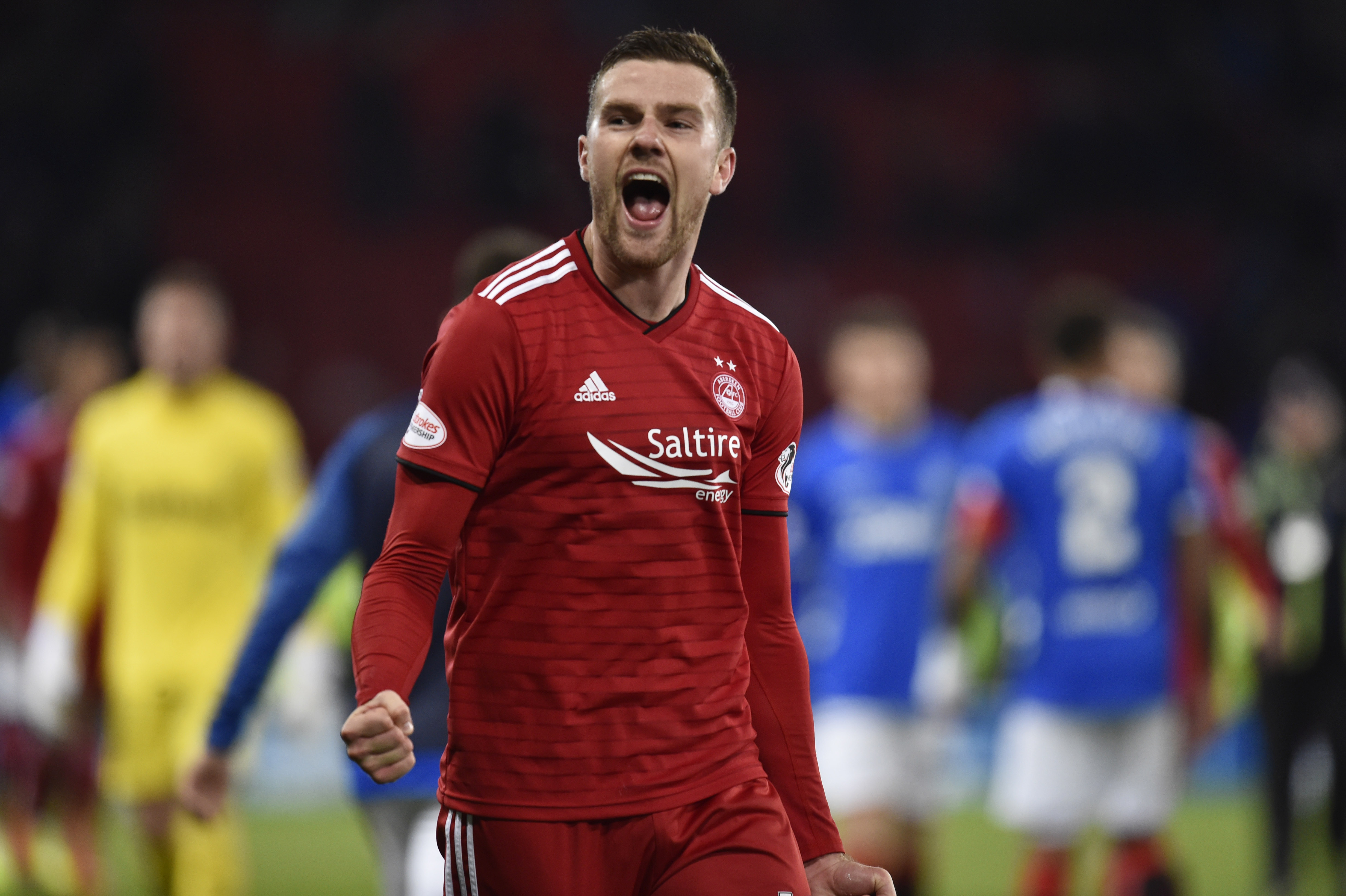 Aberdeen's Mikey Devlin (SNS Group / Rob Casey)