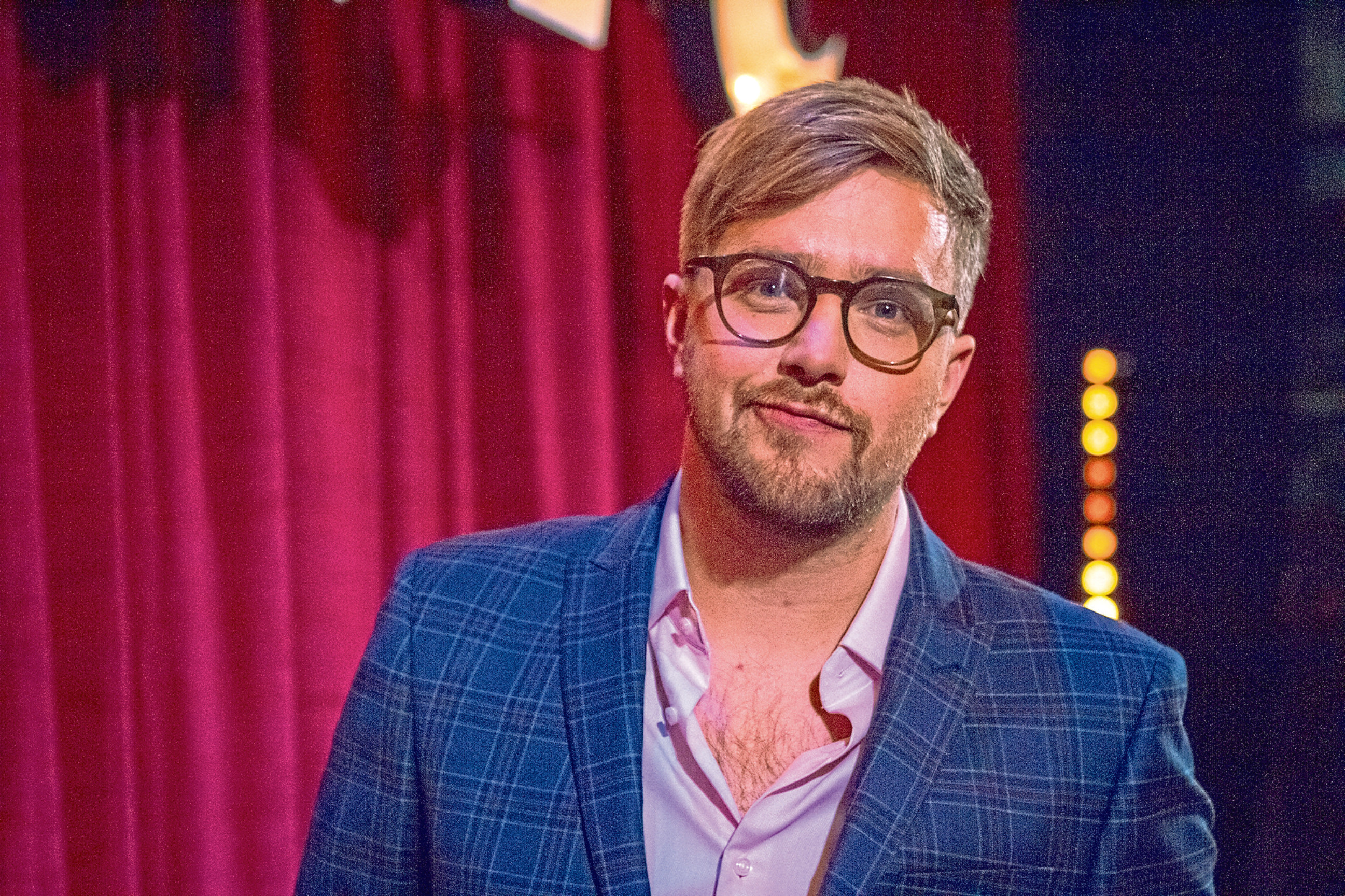 Join Iain Stirling for A Night At The Theatre, an all-star entertainment extravaganza to launch the new BBC Scotland channel on Sunday February 24.