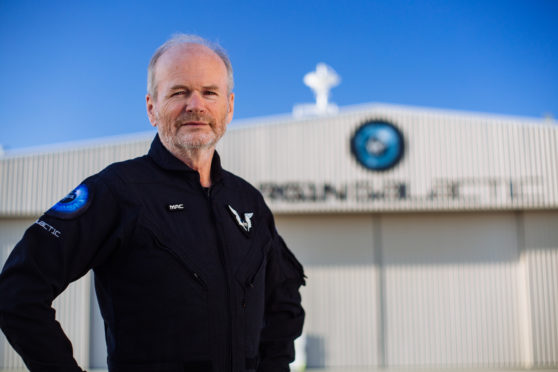 Virgin Galactic's Chief Pilot, David Mackay