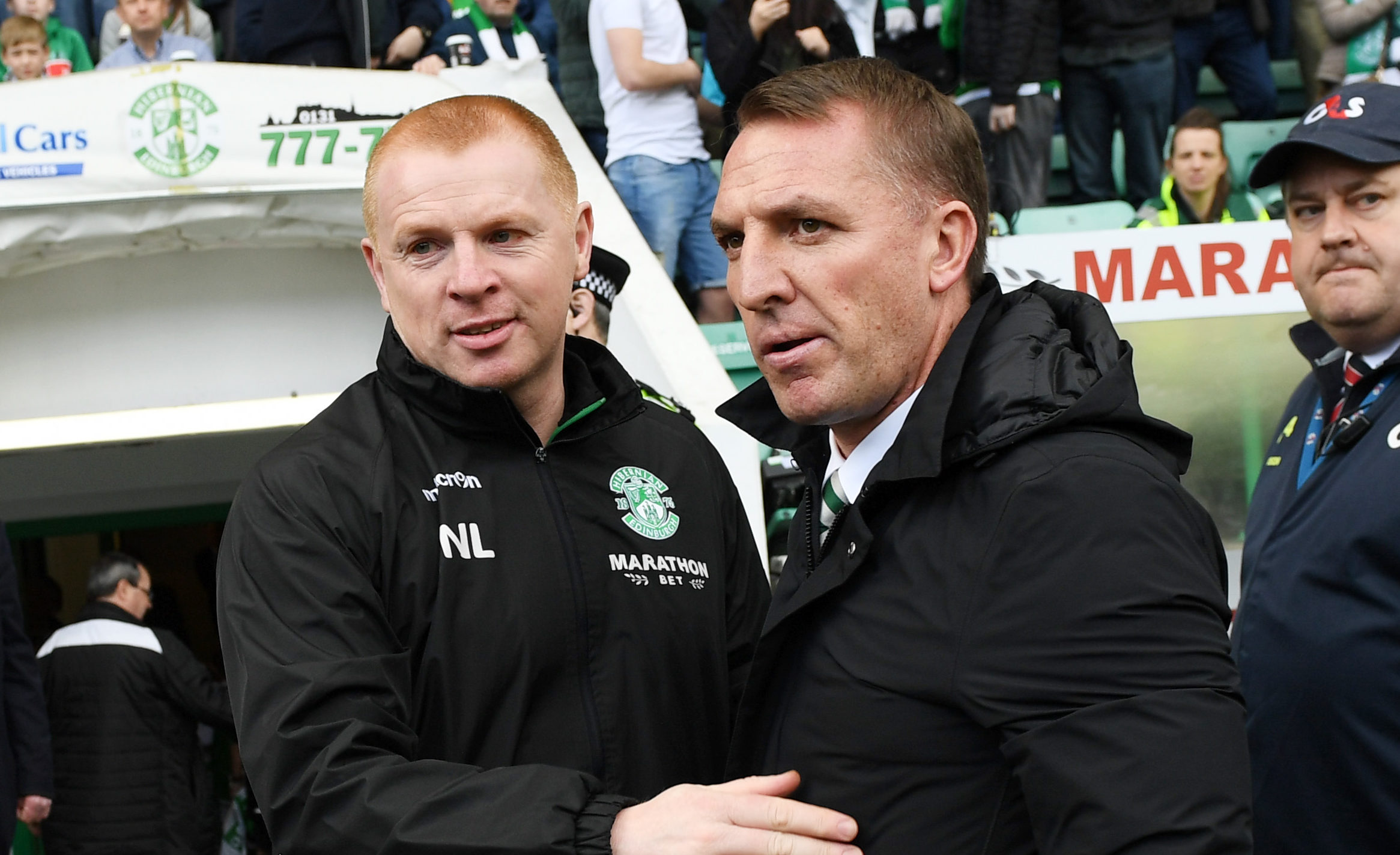 Neil Lennon and Brendan Rodgers