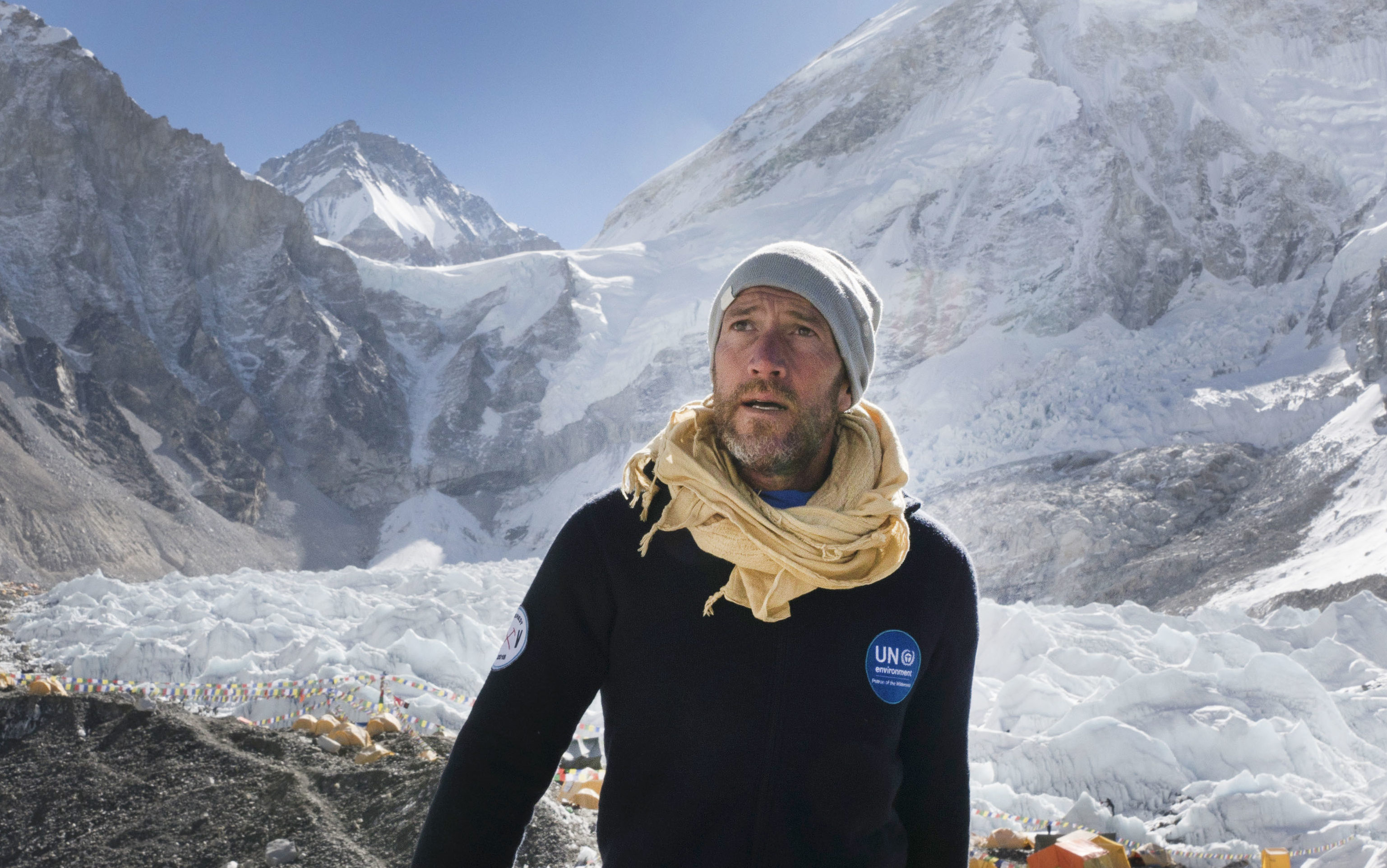 Ben Fogle at Everest Base Camp