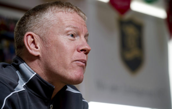 Livingston manager Gary Holt