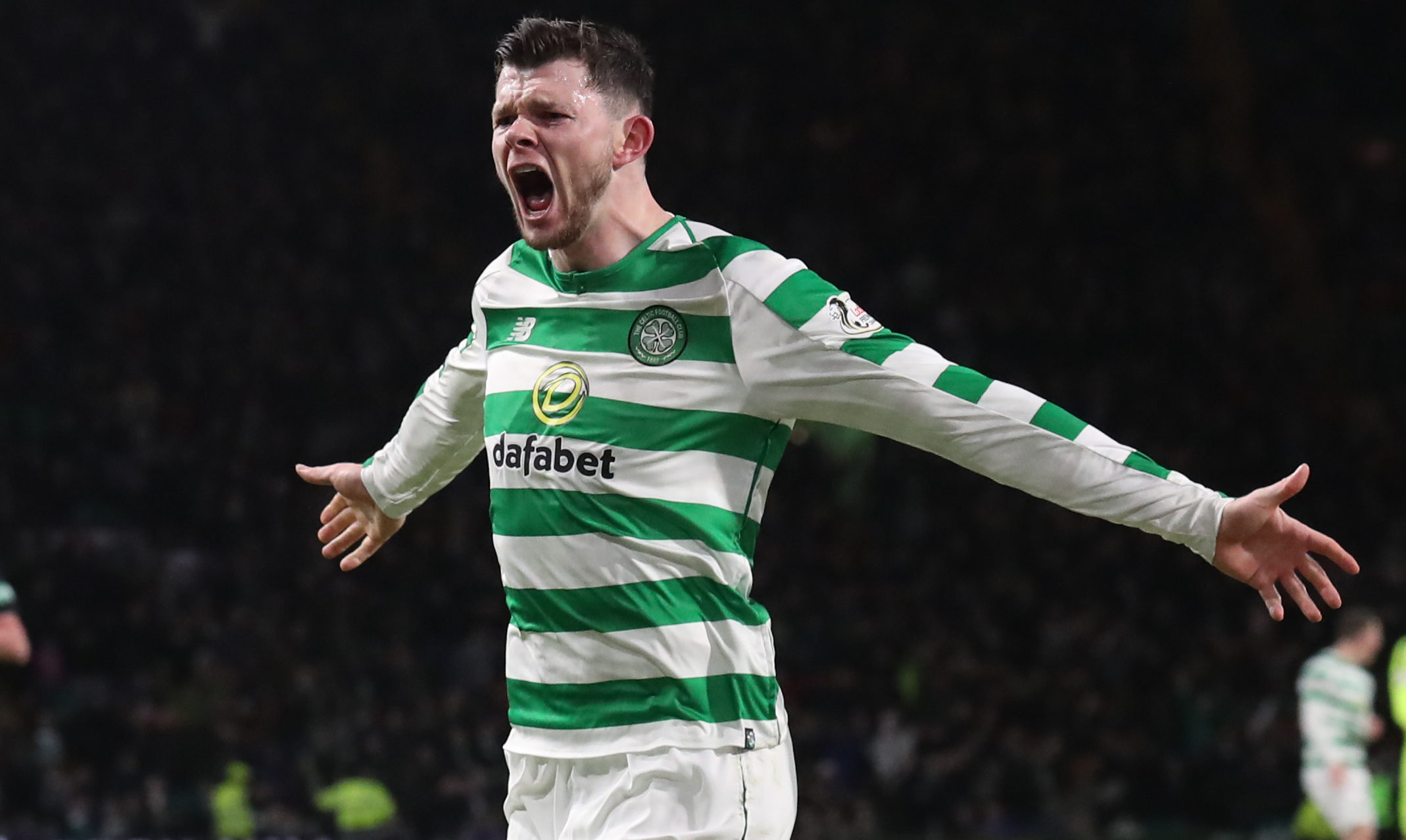 Celtic's Oliver Burke (Andrew Milligan/PA Wire)