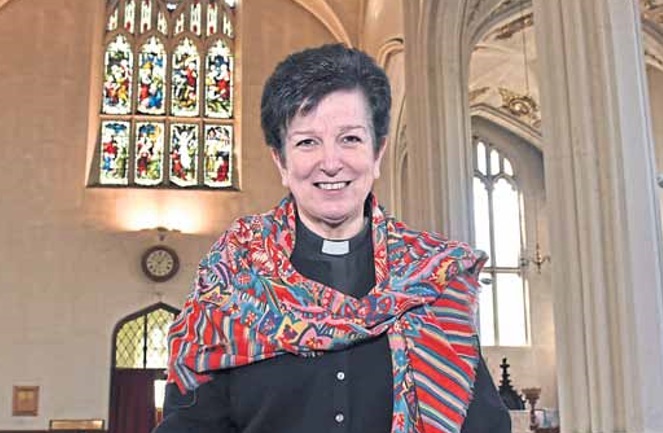 Scotland's first female bishop, Anne Dyer.