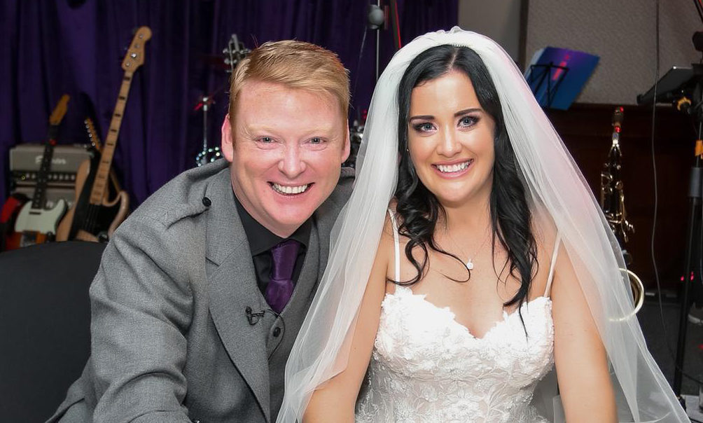 Gary and Cherylanne tie the knot last week