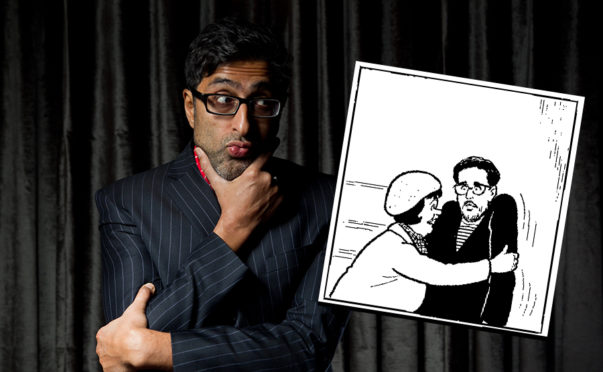 Sanjeev Kohli meets Daphne!