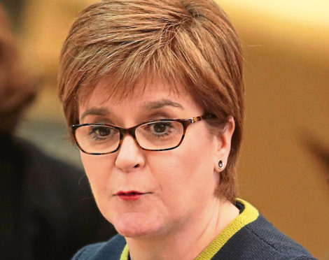 Nicola Sturgeon.