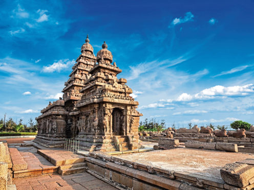 Shore Temple in Mahabalipuram is just one of many picturesque sights you will see while in this part of the world