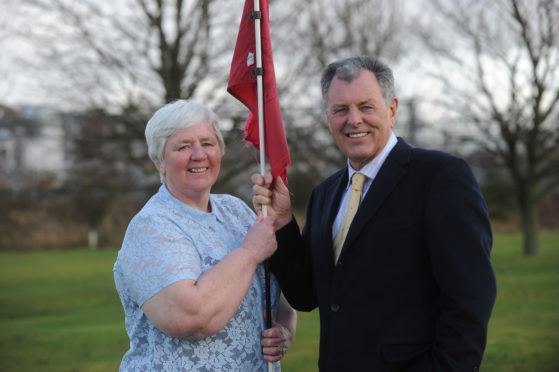 Bernard meets ex-nurse Roseann McLaren, who was one of three people who helped save him when he took a heart attack