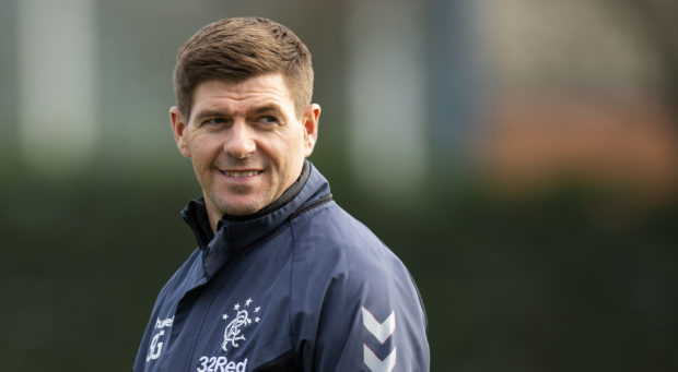 Rangers manager Steven Gerrard