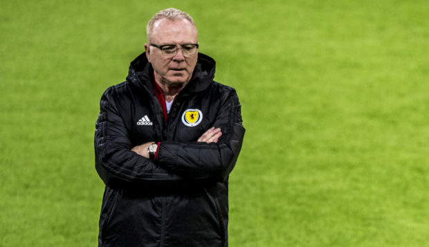 Scotland manager Alex McLeish