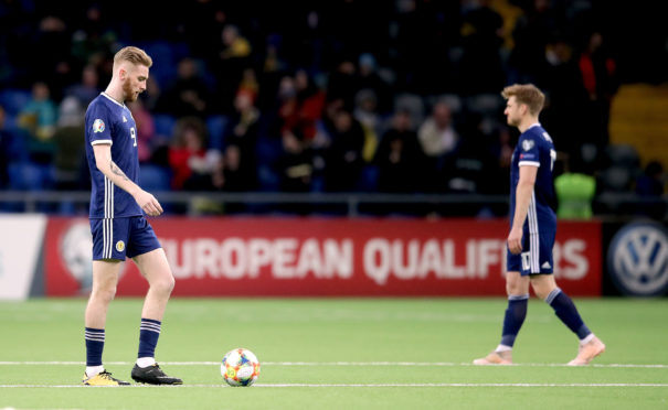 Dejection for Oli McBurnie and Stuart Armstrong after the opener