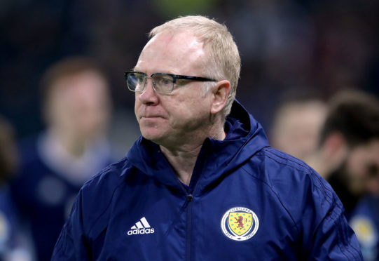 Scotland boss Alex McLeish