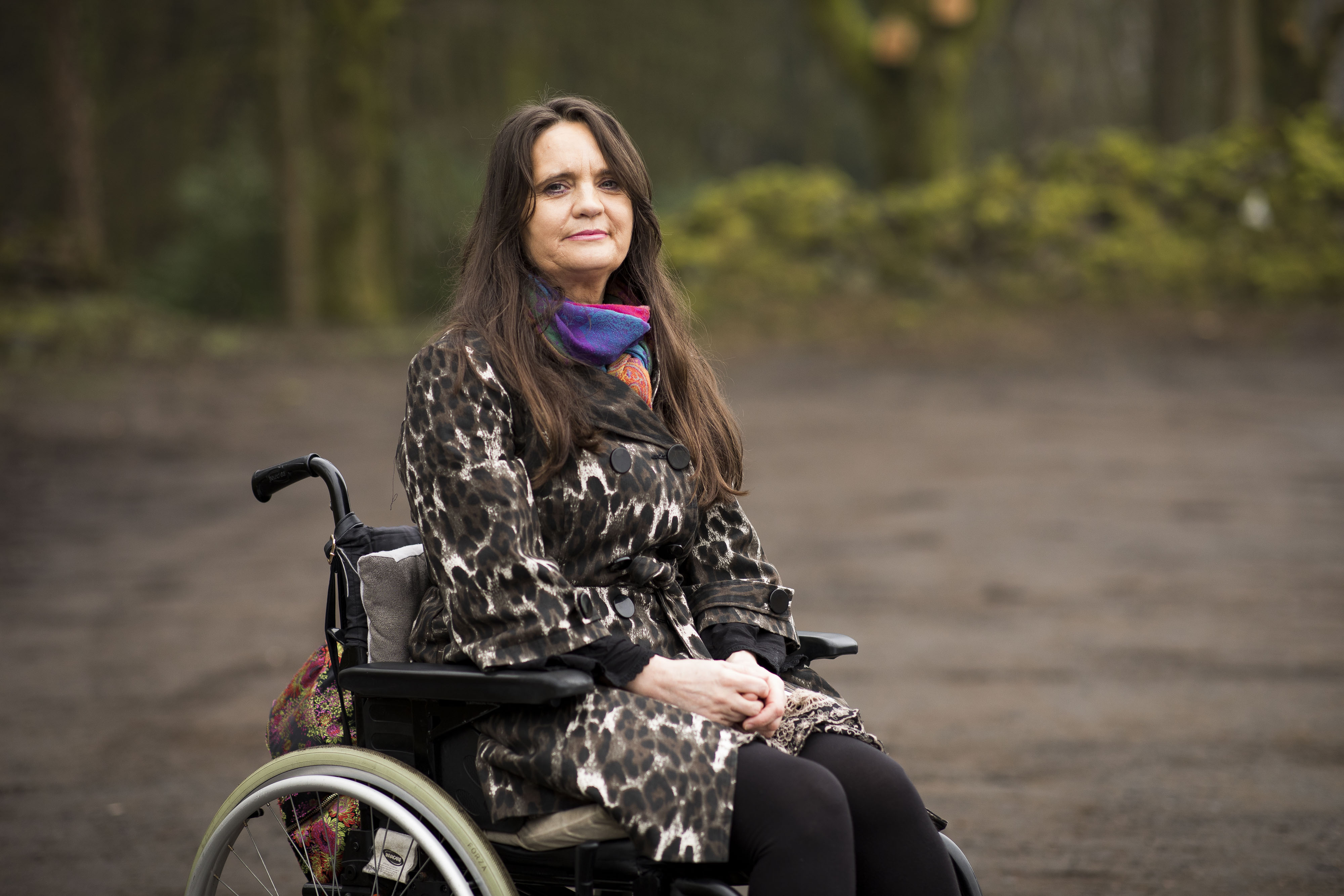 Lorna Farrell says attempts to remove mesh left her in a wheelchair