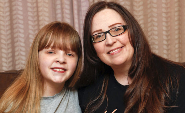 Stacey Adam and her daughter Tamzin
