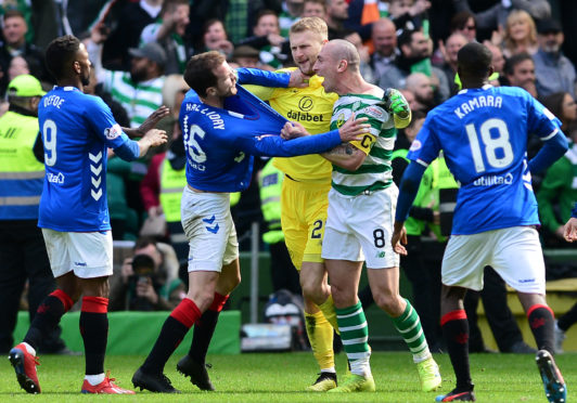 It all kicks off at full time between Celtic and Rangers last Sunday