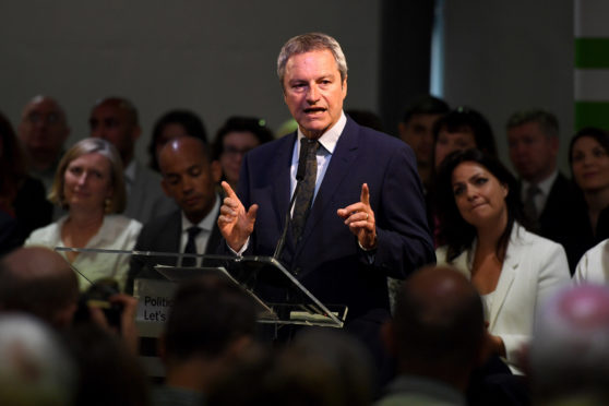 Gavin Esler at the campaign launch