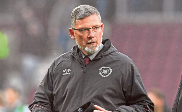 Hearts manager Craig Levein