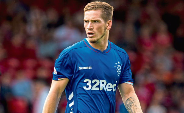 Ryan Kent in action for Rangers