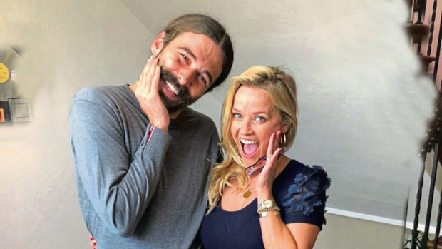 Jonathan Van Ness with guest Reese Witherspoon