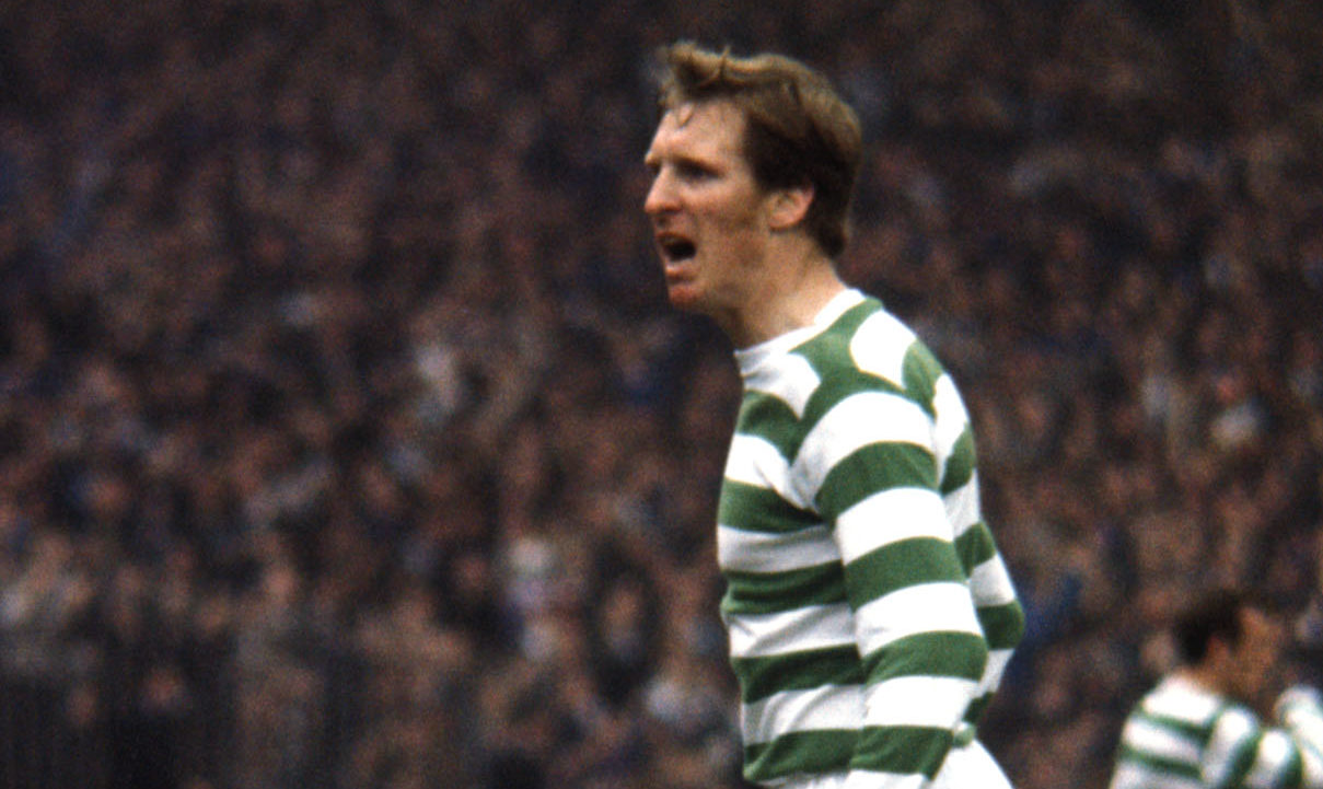 Celtic's Billy McNeill in action