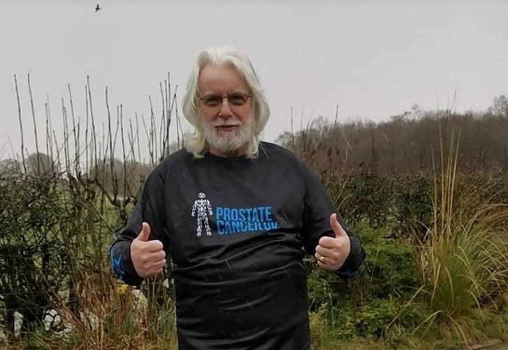 Fraser Love, 61, from Kilwinning will take part in the Kiltwalk in Glasgow this Sunday.