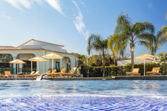 Poolside at the Magnolia Hotel