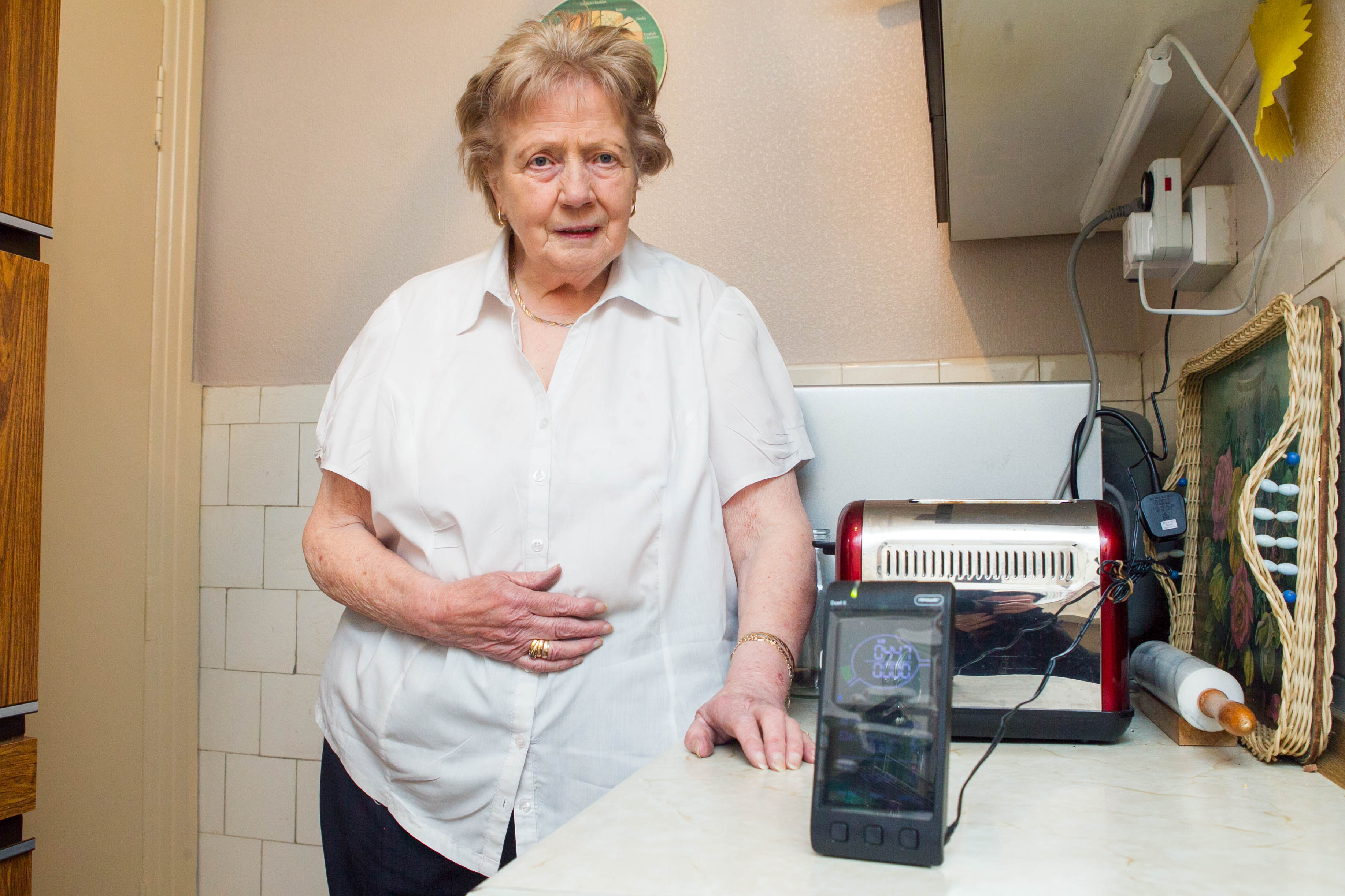 Peggy George has had problems with her utility bills since her smart meter has been installed.