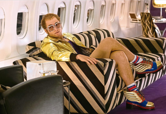 Taron Egerton as Elton John.