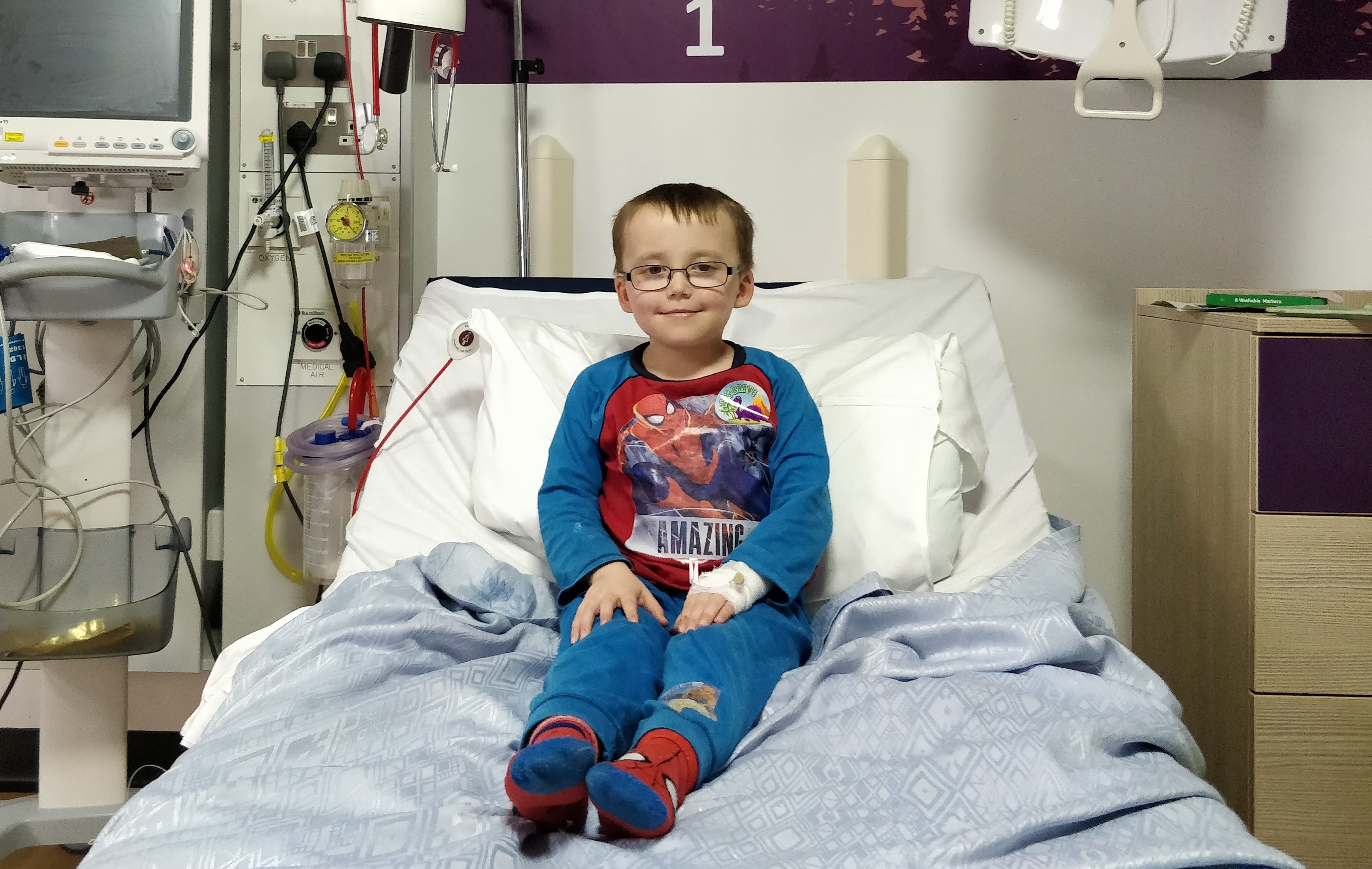 Ryan Whiteford, 11, has leukaemia