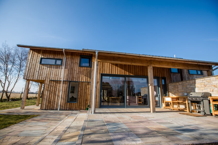 Margaret and Rodger's self-build in Morayshire