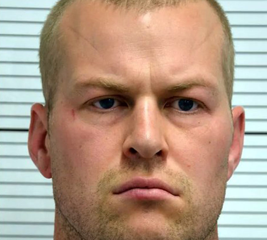 Corporal Mikko Vehvilainen, 34, who served in the Royal Anglian Regiment in Afghanistan, wanted to establish an all-white stronghold in a Welsh village. Detectives found a photograph of him giving a Nazi salute at a  1917 memorial to Finland’s independence and an arsenal of weapons. He was convicted last March of being a member of the banned extremist group National Action and jailed for eight years.