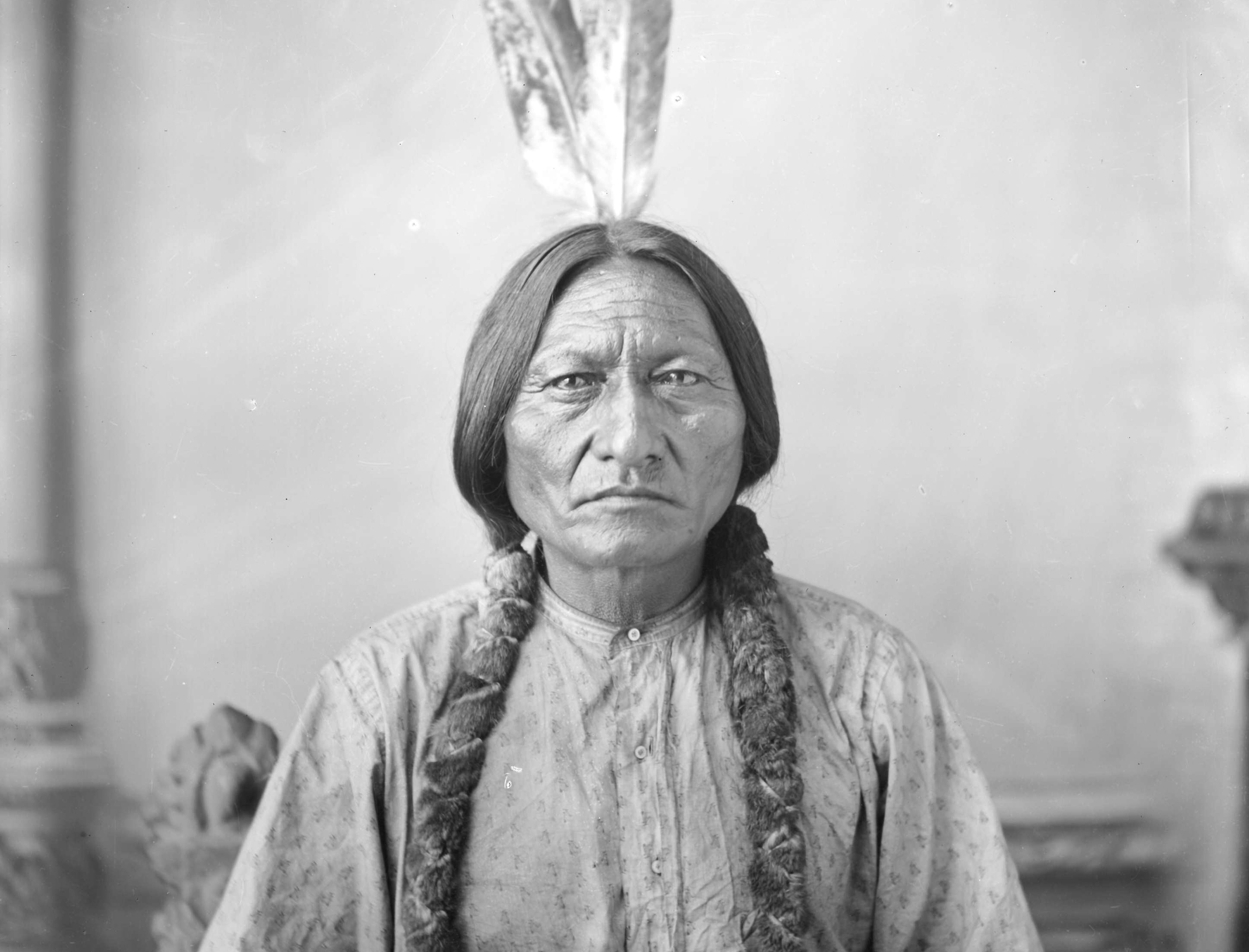 Sitting Bull by DF Barry ca 1883.